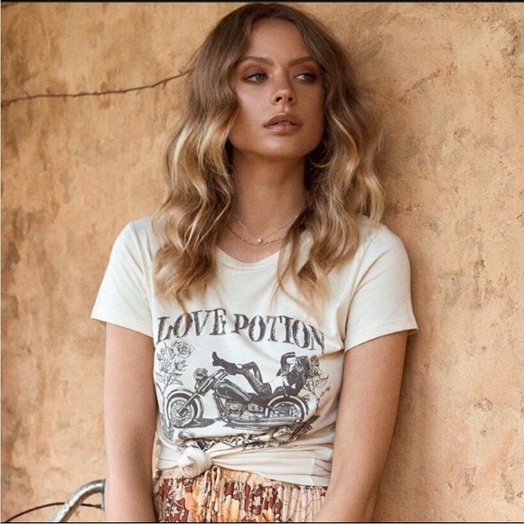 Spell & gypsy love potion tee vintage boho - Picture 2 of 4